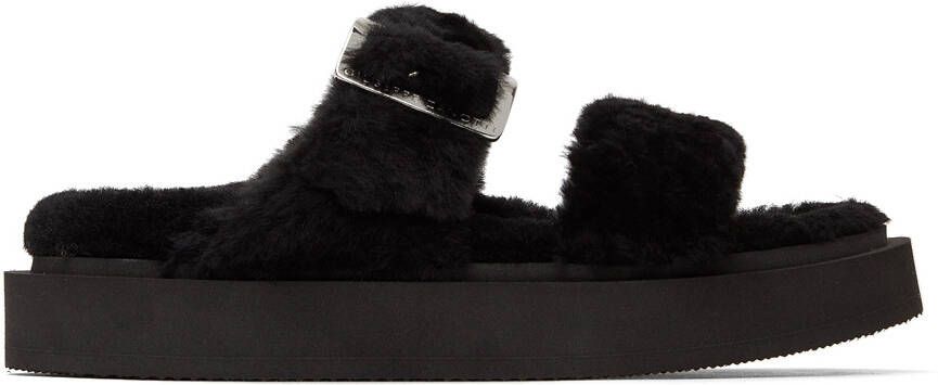 Giuseppe Zanotti Black Jolanda Winter Sandals - Picture 3
