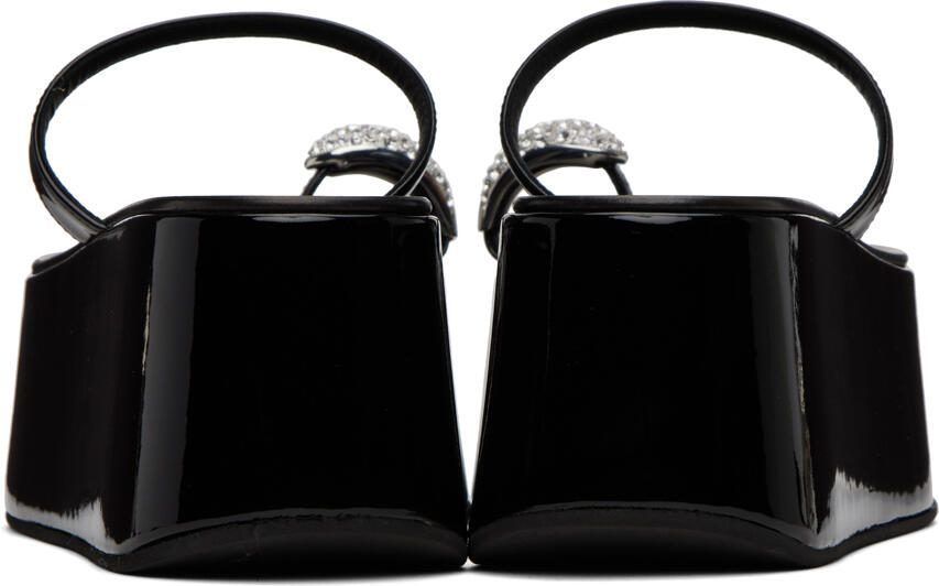 Giuseppe Zanotti Black Barnak Platform Sandals