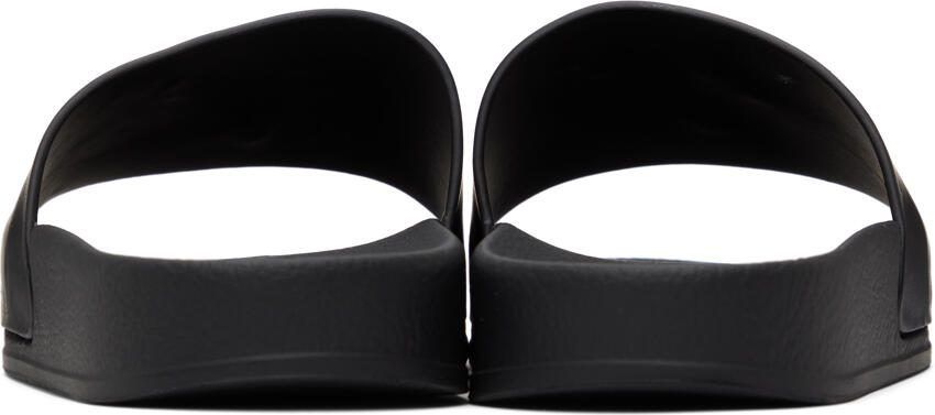 Giuseppe Zanotti Black Brett Slides