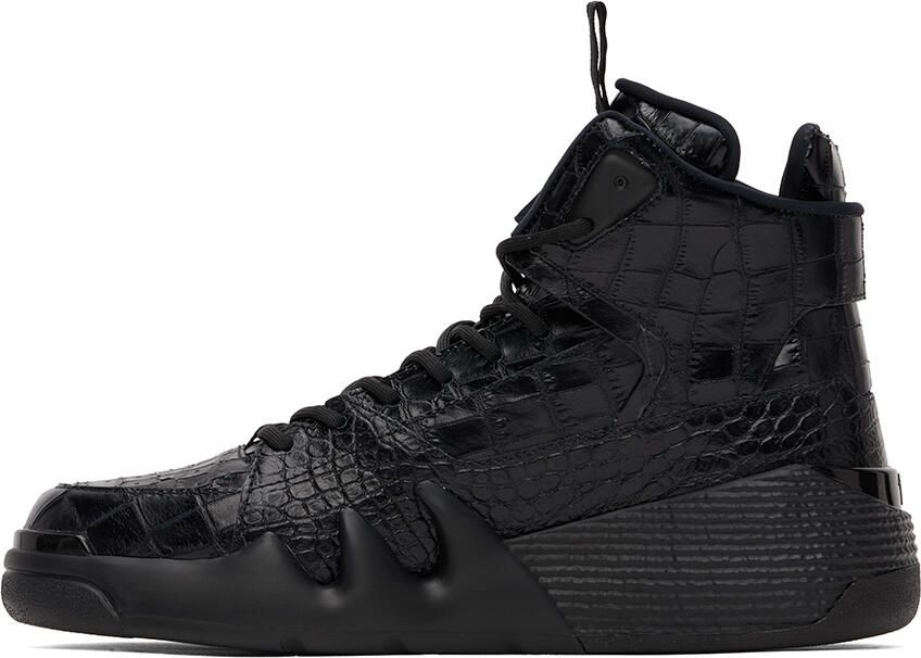 Giuseppe Zanotti Black Talon Sneakers - Picture 3