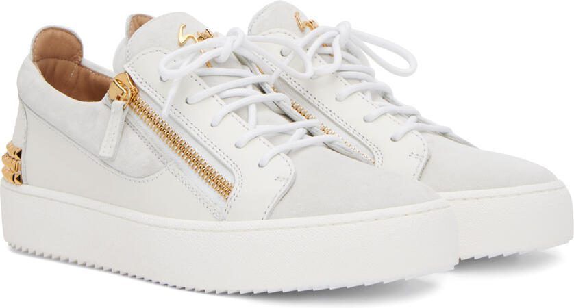 Giuseppe Zanotti Gray Frankie Sneakers - Picture 2