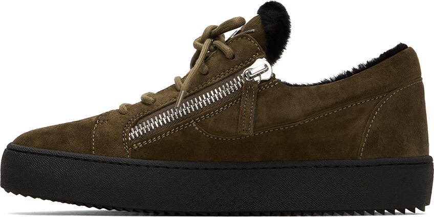 Giuseppe Zanotti Green Frankie Sneakers - Picture 3
