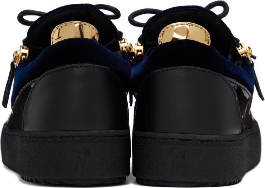 Giuseppe Zanotti Navy  Black Frankie Sneakers