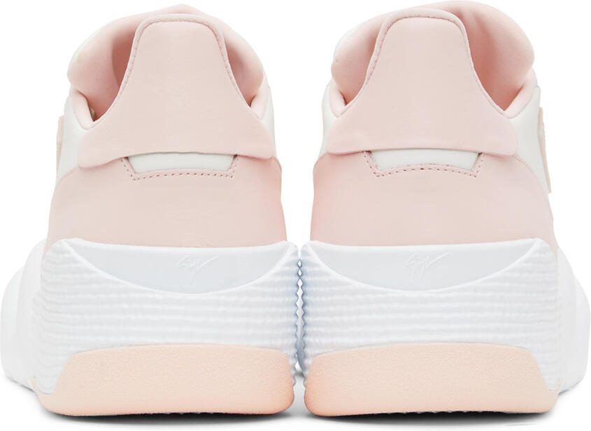 Giuseppe Zanotti Pink  White Talon Sneakers