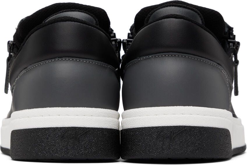 Giuseppe Zanotti White  Gray Frankie Sneakers