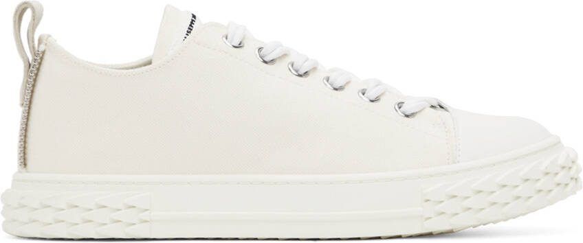 Giuseppe Zanotti Off-White Blabber Sneakers - Picture 5
