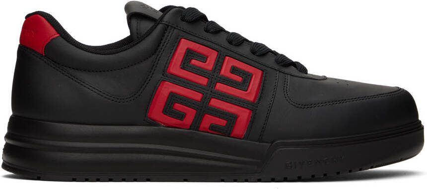 Givenchy Black  Red G4 Sneakers - Picture 2