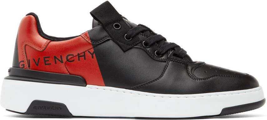 Givenchy Black  Red Wing Sneakers - Picture 5