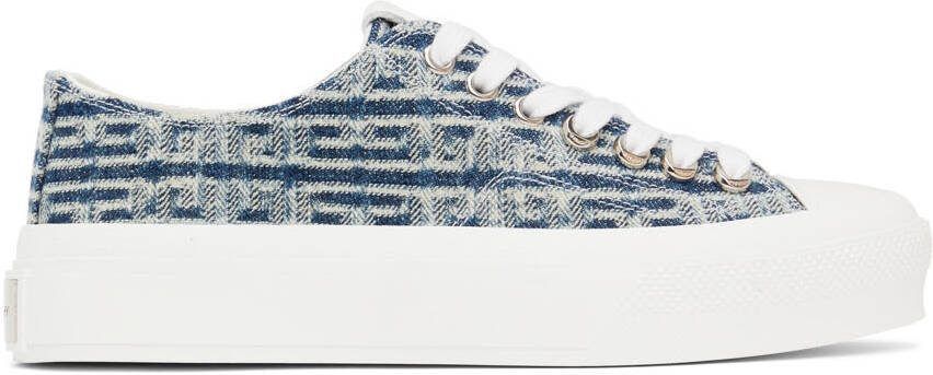Givenchy Blue City Low-Top Sneakers