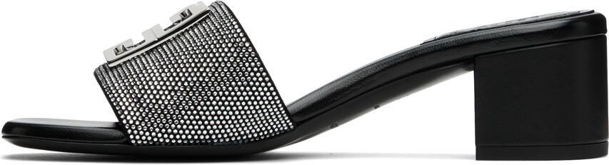 Givenchy Black 4G Heeled Sandals - Picture 4
