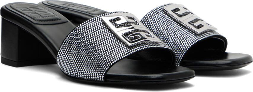 Givenchy Black 4G Heeled Sandals