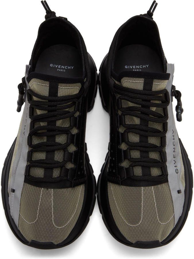 Givenchy Black  Grey Spectre Zip Sneakers