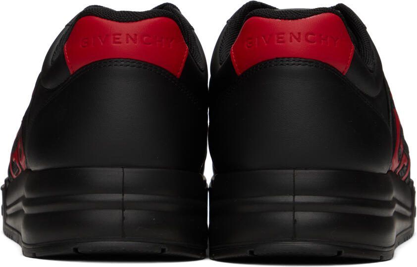 Givenchy Black  Red G4 Sneakers - Picture 5