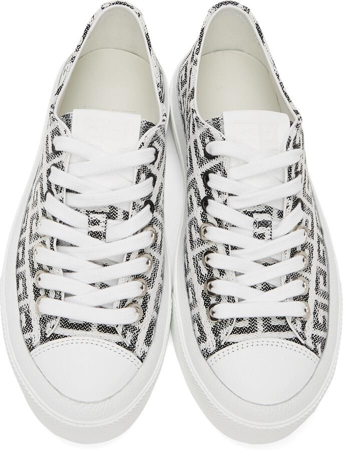Givenchy Black  White 4G City Sneakers