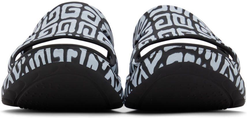 Givenchy Black  White Marshmallow Sandals - Picture 2