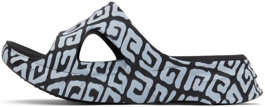 Givenchy Black  White Marshmallow Sandals - Picture 3