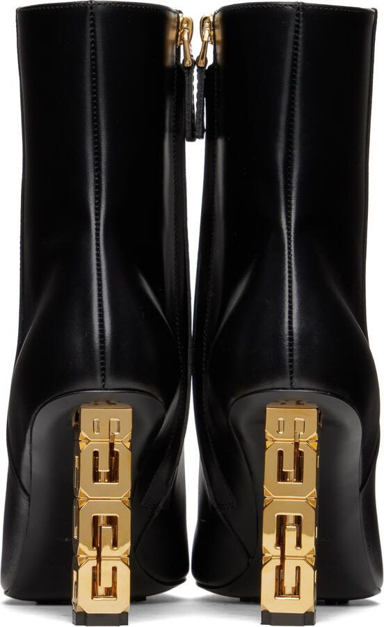 Givenchy Black G Cube Ankle Boots - Picture 4