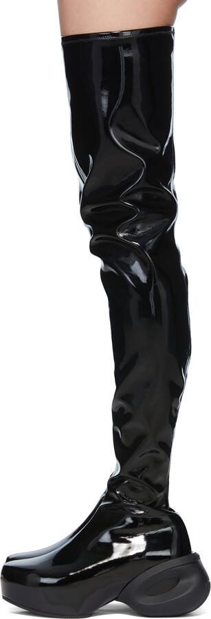 Givenchy Black G Tall Boots - Picture 2