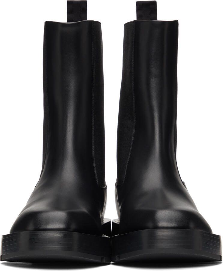 Givenchy Black Leather Chelsea Boots - Picture 2