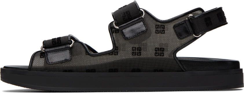 Givenchy Black Strap Sandals - Picture 3