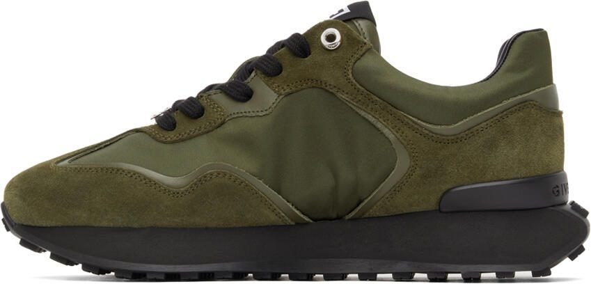 Givenchy Green GIV Sneakers - Picture 3