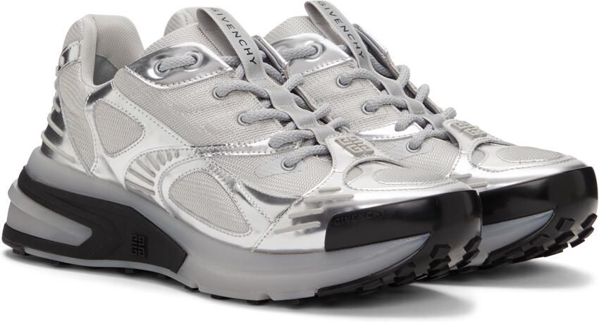 Givenchy Grey  Silver GIV 1 TR Sneakers - Picture 2