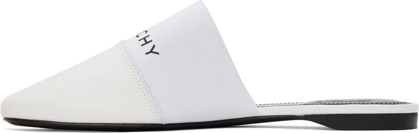 Givenchy Off-White Paris Flat Mules - Picture 4