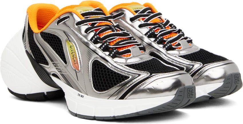 Givenchy Silver  Black TK-MX Sneakers - Picture 2