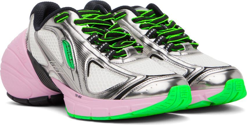 Givenchy Silver  Pink TK-MX Sneakers - Picture 2