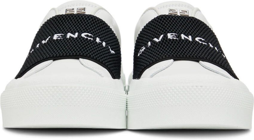 Givenchy White  Black City Court Slip-On Sneaker - Picture 3