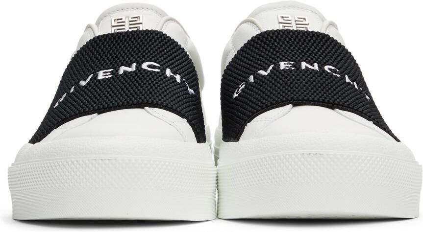 Givenchy White  Black City Court Slip-On Sneaker - Picture 3