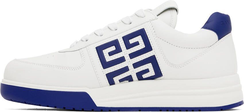 Givenchy White  Blue G4 Sneakers - Picture 3