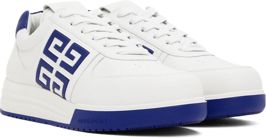 Givenchy White  Blue G4 Sneakers - Picture 2