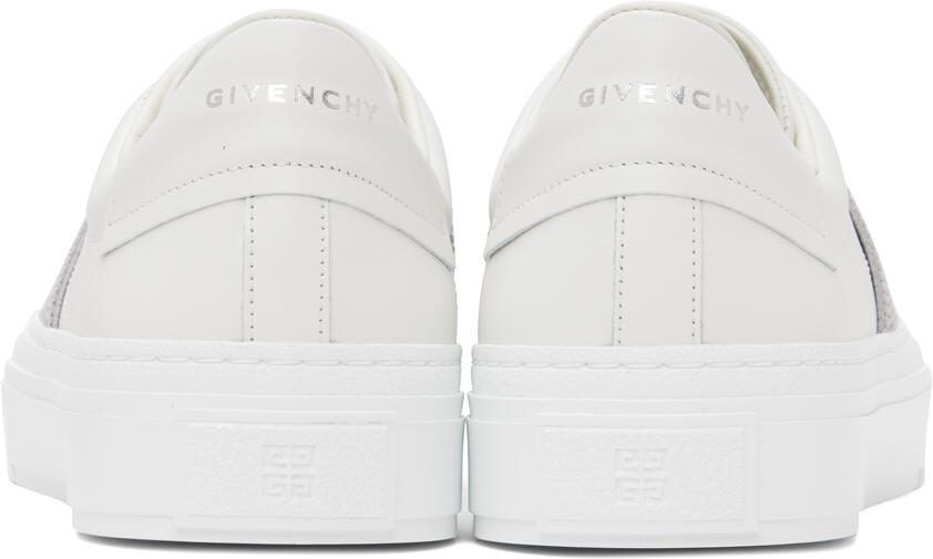 Givenchy White  Gray City Sport Sneakers