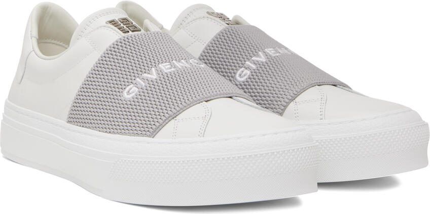 Givenchy White  Gray City Sport Sneakers - Picture 2