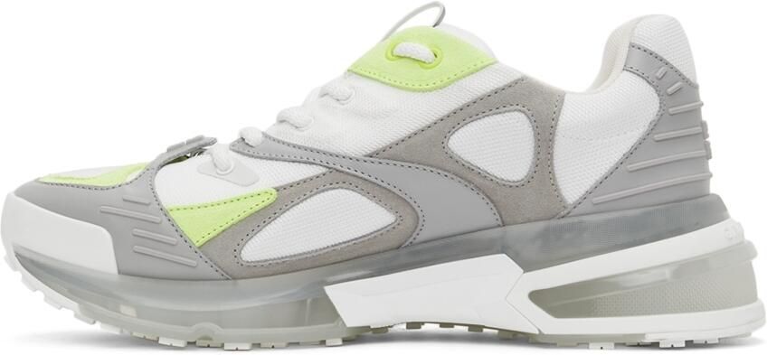 Givenchy White  Grey GIV 1 TR Sneakers - Picture 4