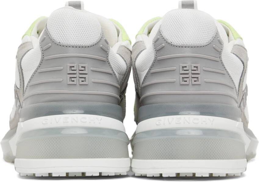 Givenchy White  Grey GIV 1 TR Sneakers - Picture 2