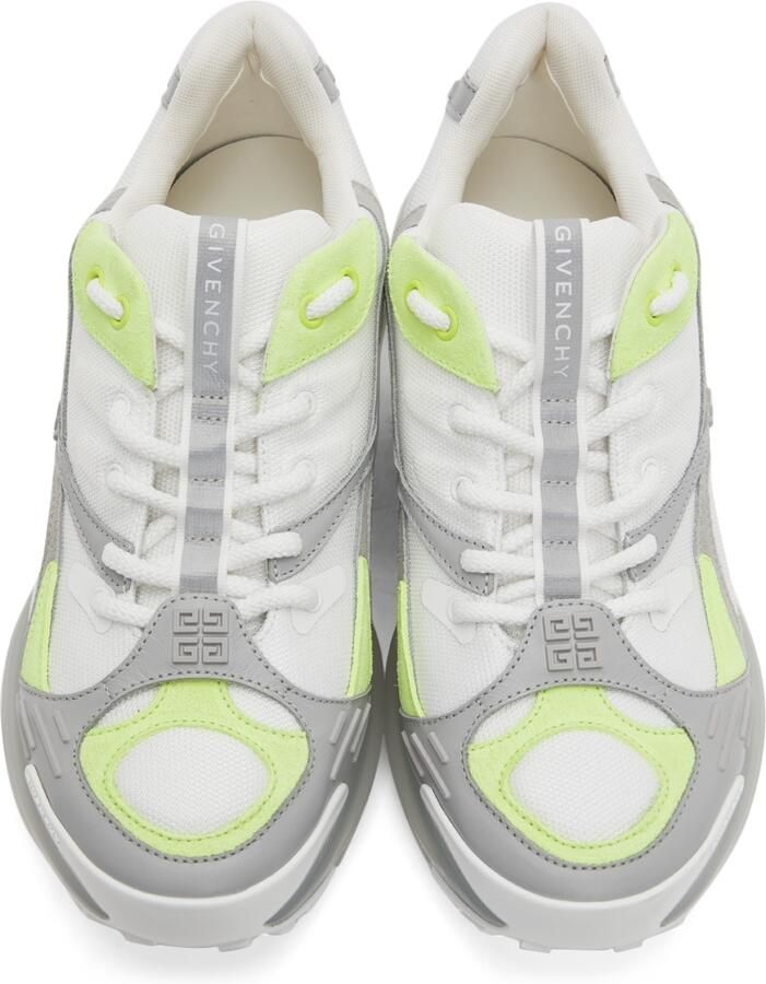 Givenchy White  Grey GIV 1 TR Sneakers
