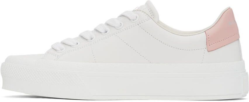 Givenchy White  Pink City Sneakers - Picture 4