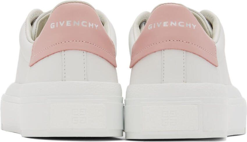 Givenchy White  Pink City Sneakers - Picture 2