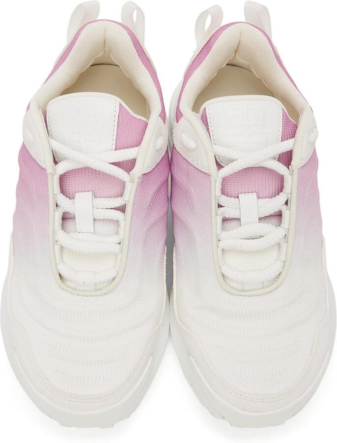 Givenchy White  Pink GIV 1 Light Runner Sneakers
