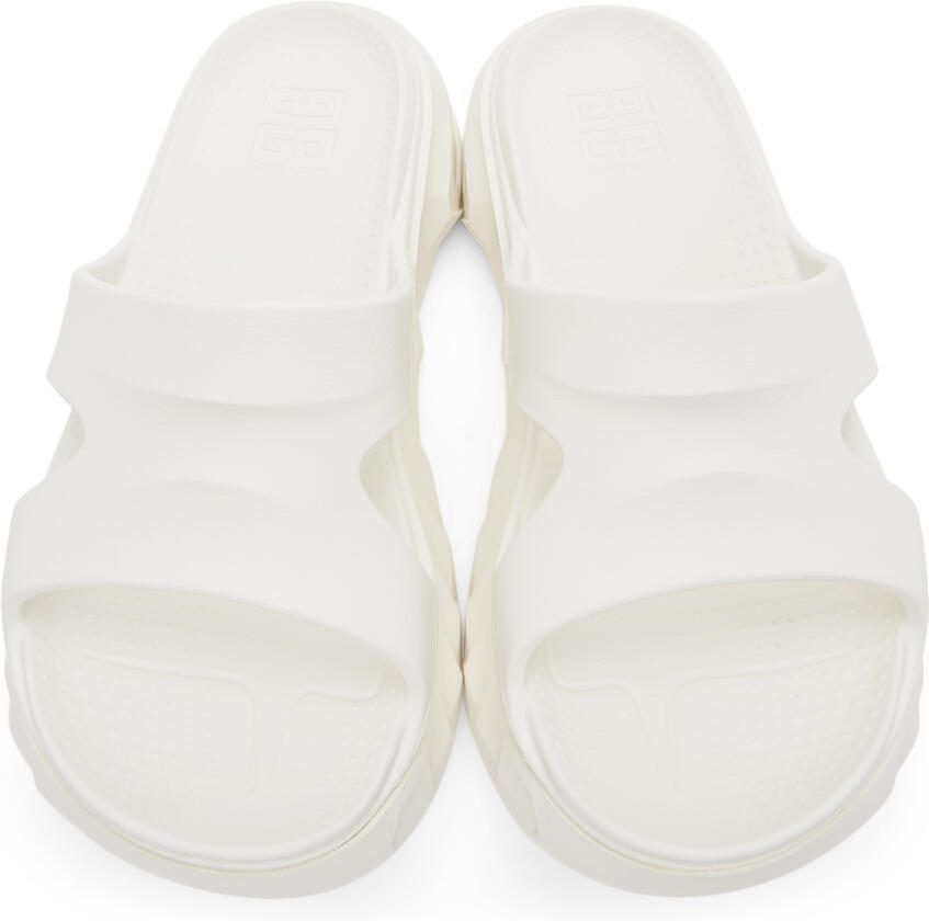 Givenchy White Marshmallow Sandals
