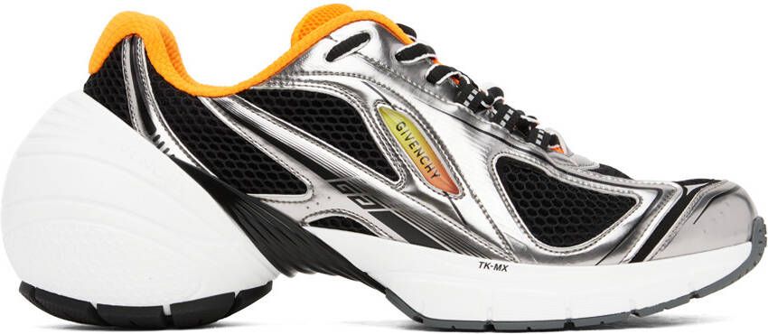 Givenchy Silver  Black TK-MX Sneakers - Picture 5