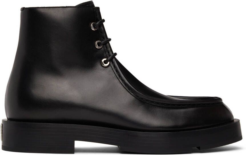 Givenchy Squared Lace-Up Boots - Picture 4