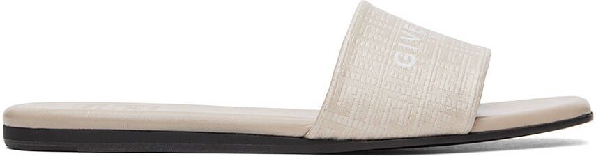 Givenchy Taupe 4G Sandals - Picture 5