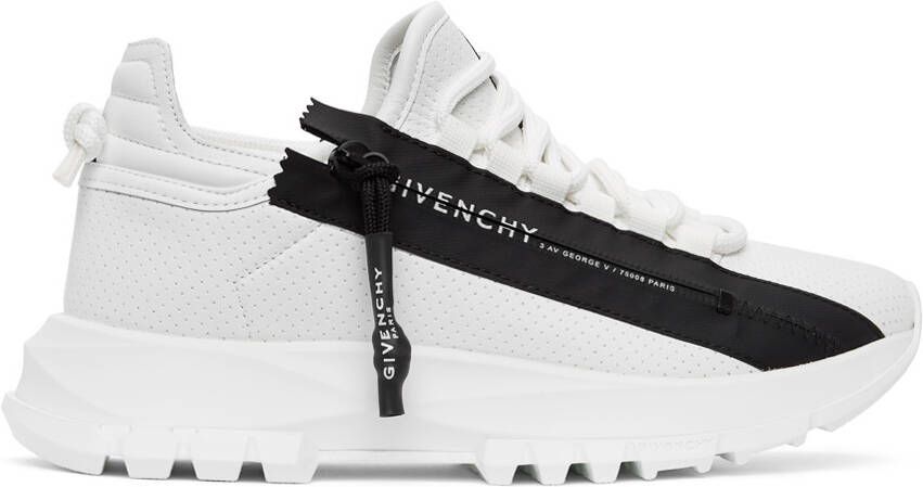Givenchy White  Black Spectre Sneakers - Picture 5