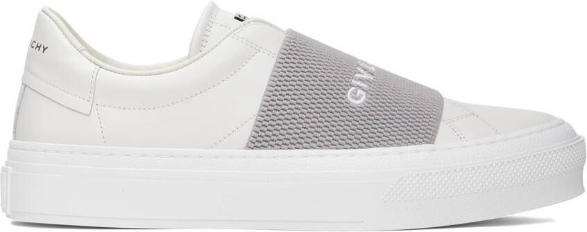 Givenchy White  Gray City Sport Sneakers - Picture 5