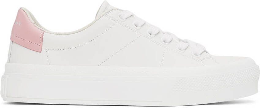 Givenchy White  Pink City Sneakers - Picture 5