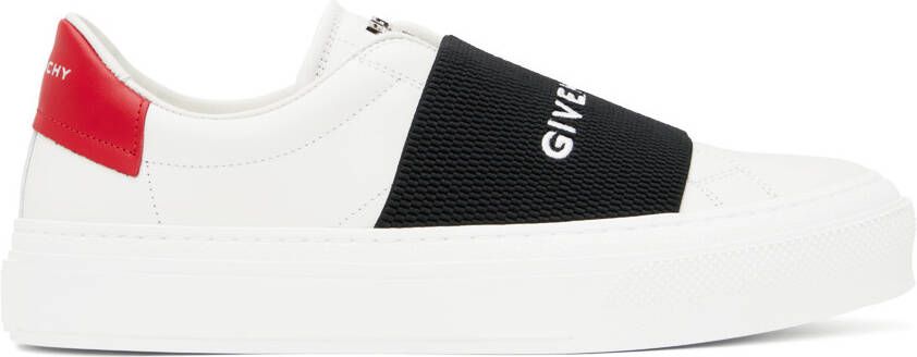 Givenchy White  Red City Sport Sneakers - Picture 5
