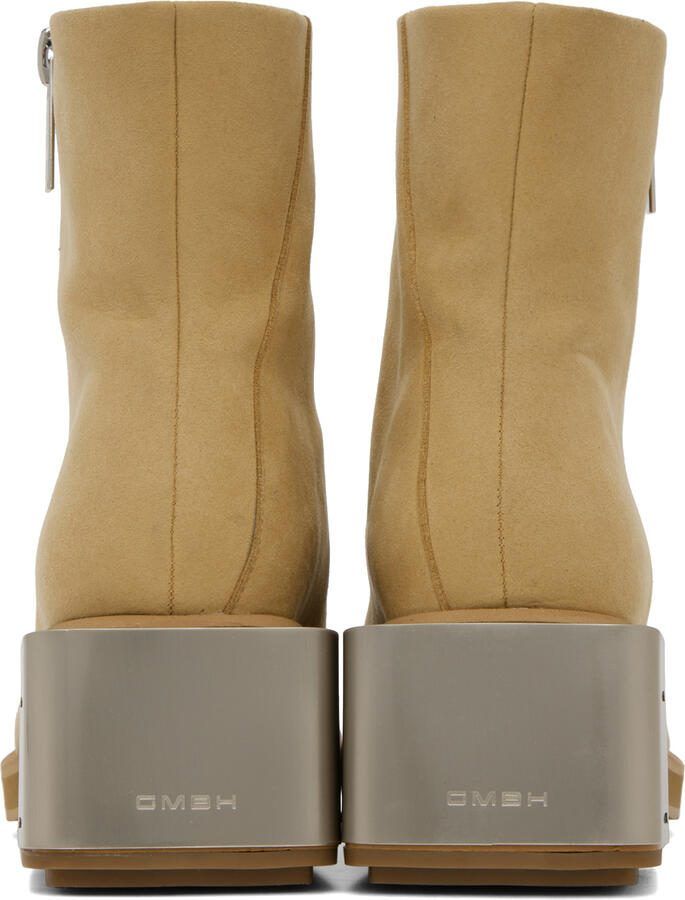 GmbH Beige Ergonomic Boots - Picture 2
